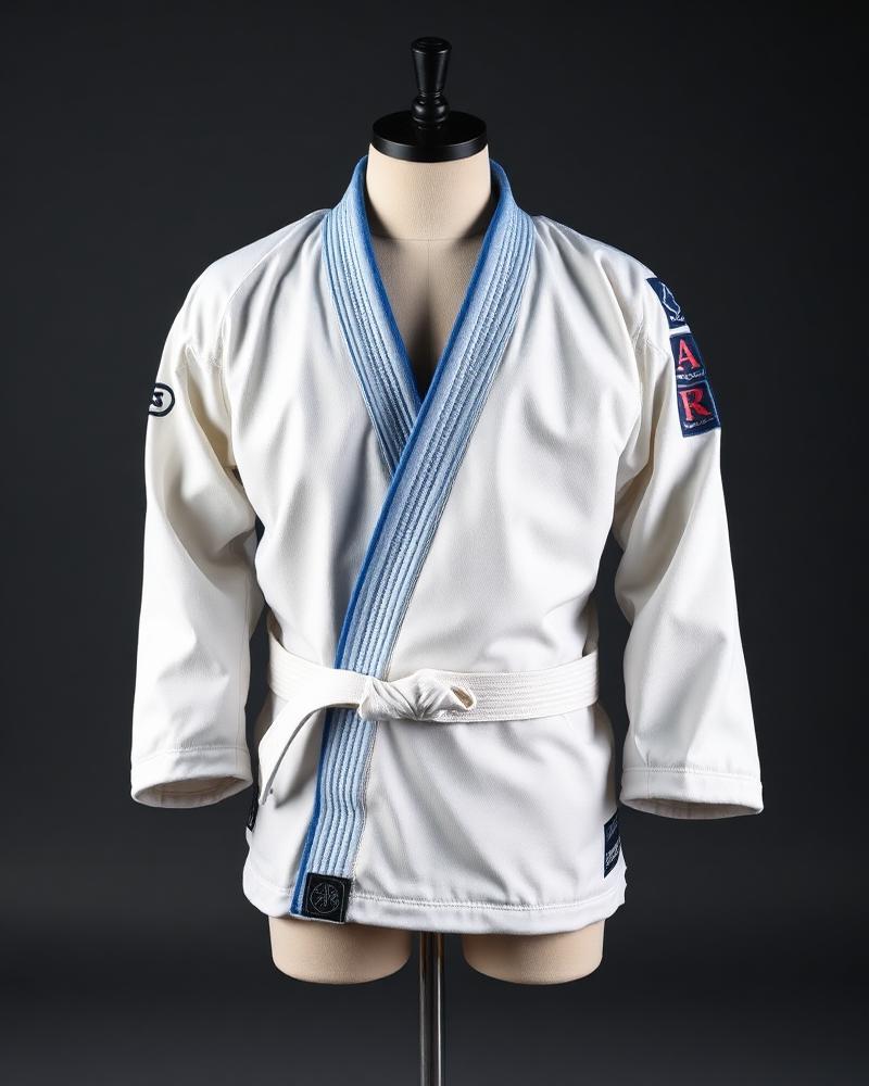 BJJ Gi — White Competition — premium custom sportswear by Nawab Industry