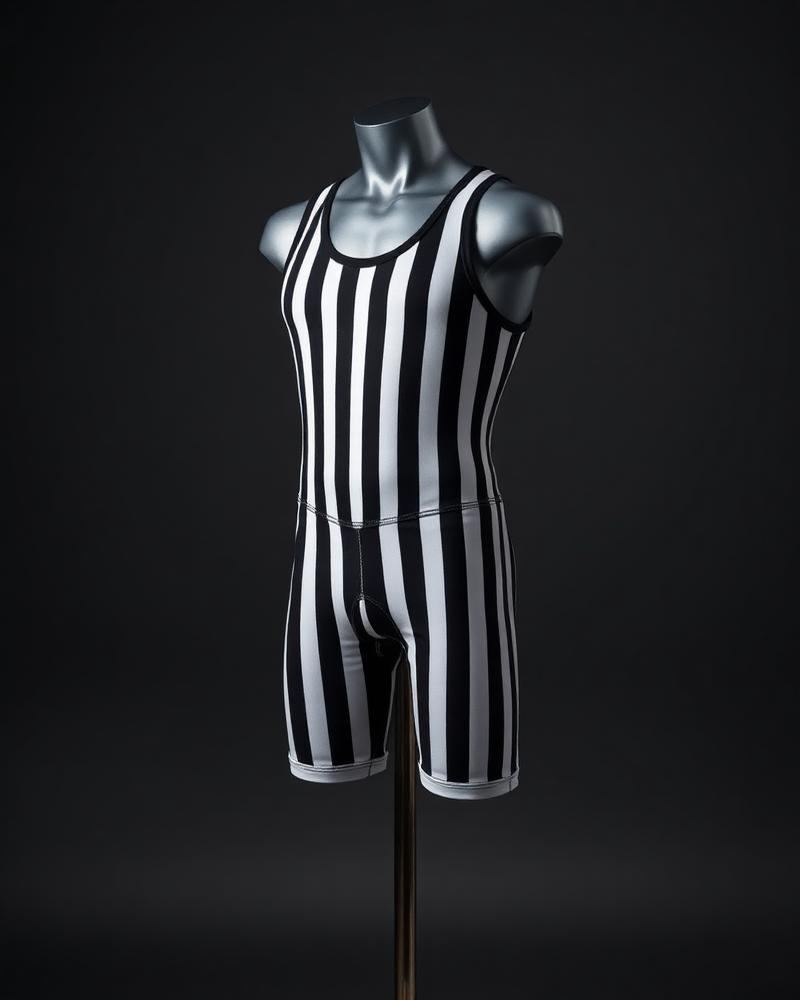 Wrestling Singlet — Mono Stripe — premium custom sportswear by Nawab Industry