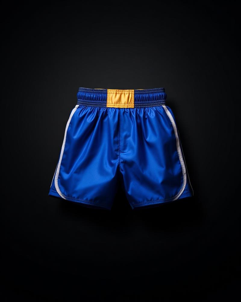 Royal Blue Boxing Shorts — premium custom sportswear by Nawab Industry