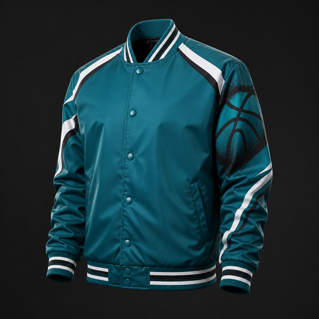 Warm-Up Jacket — Basketball Uniforms by Nawab Industry