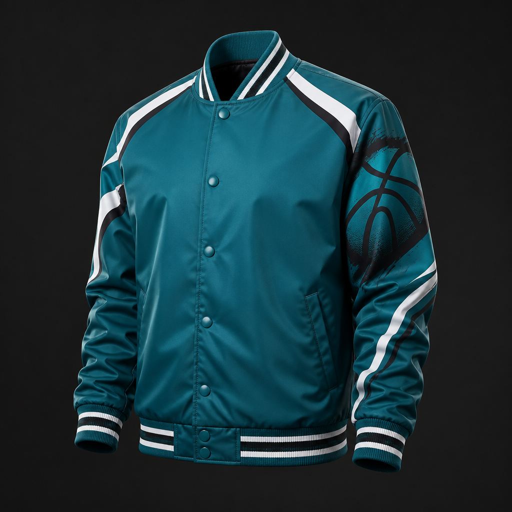Warm-Up Jacket — Basketball Uniforms by Nawab Industry