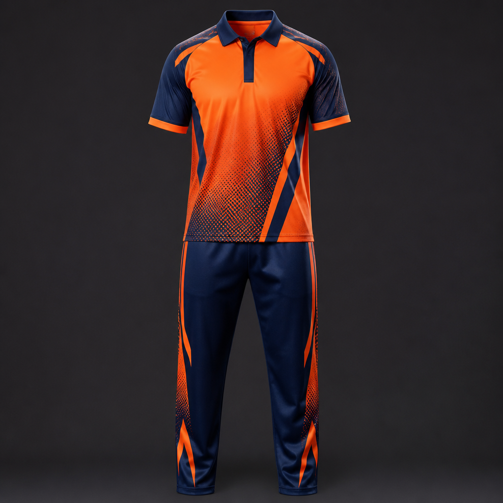 Colored Away Kit — Cricket Uniforms by Nawab Industry