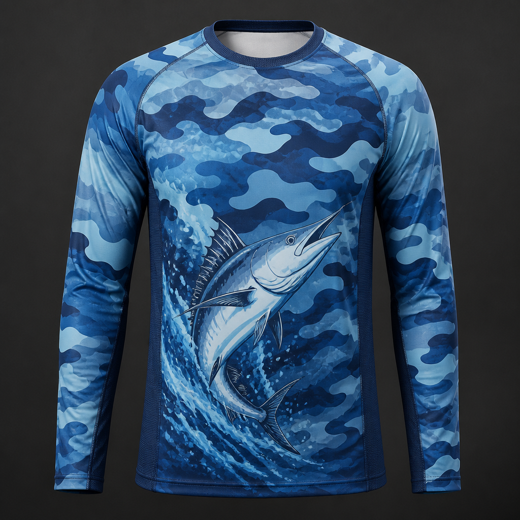 Fishing Jersey — Custom Team Uniforms by Nawab Industry