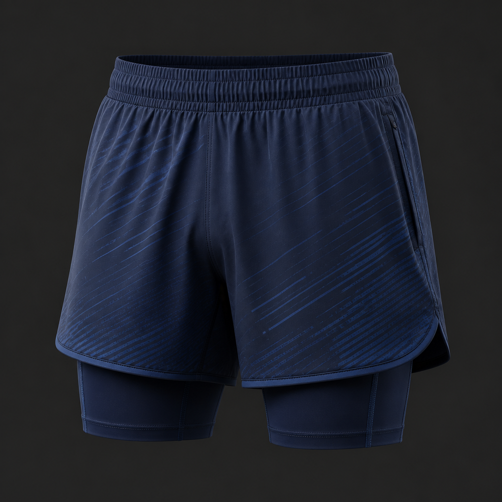 2-in-1 Shorts — Gym Wear by Nawab Industry