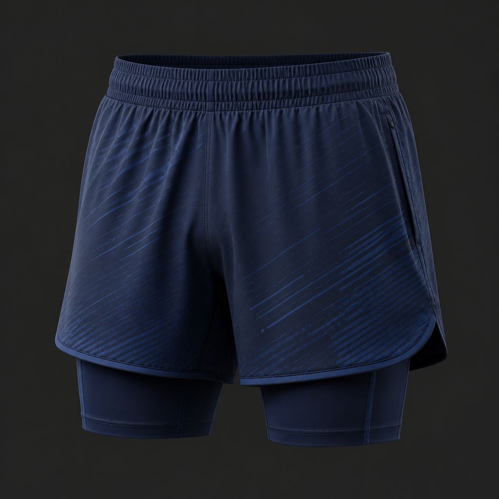 2-in-1 Shorts — Gym Wear by Nawab Industry