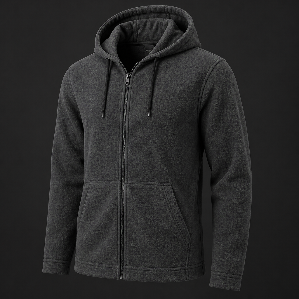 Fleece Full-Zip Hoodie — Hoodies by Nawab Industry