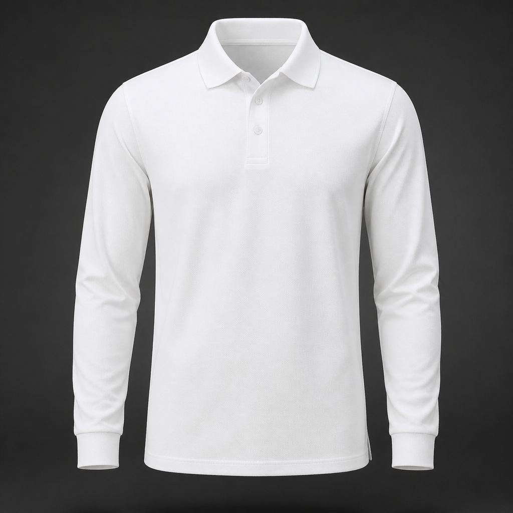 Long-Sleeve Polo — Polo Shirts by Nawab Industry