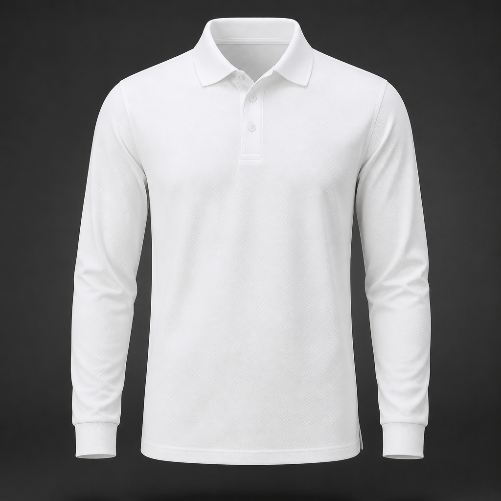 Long-Sleeve Polo — Polo Shirts by Nawab Industry