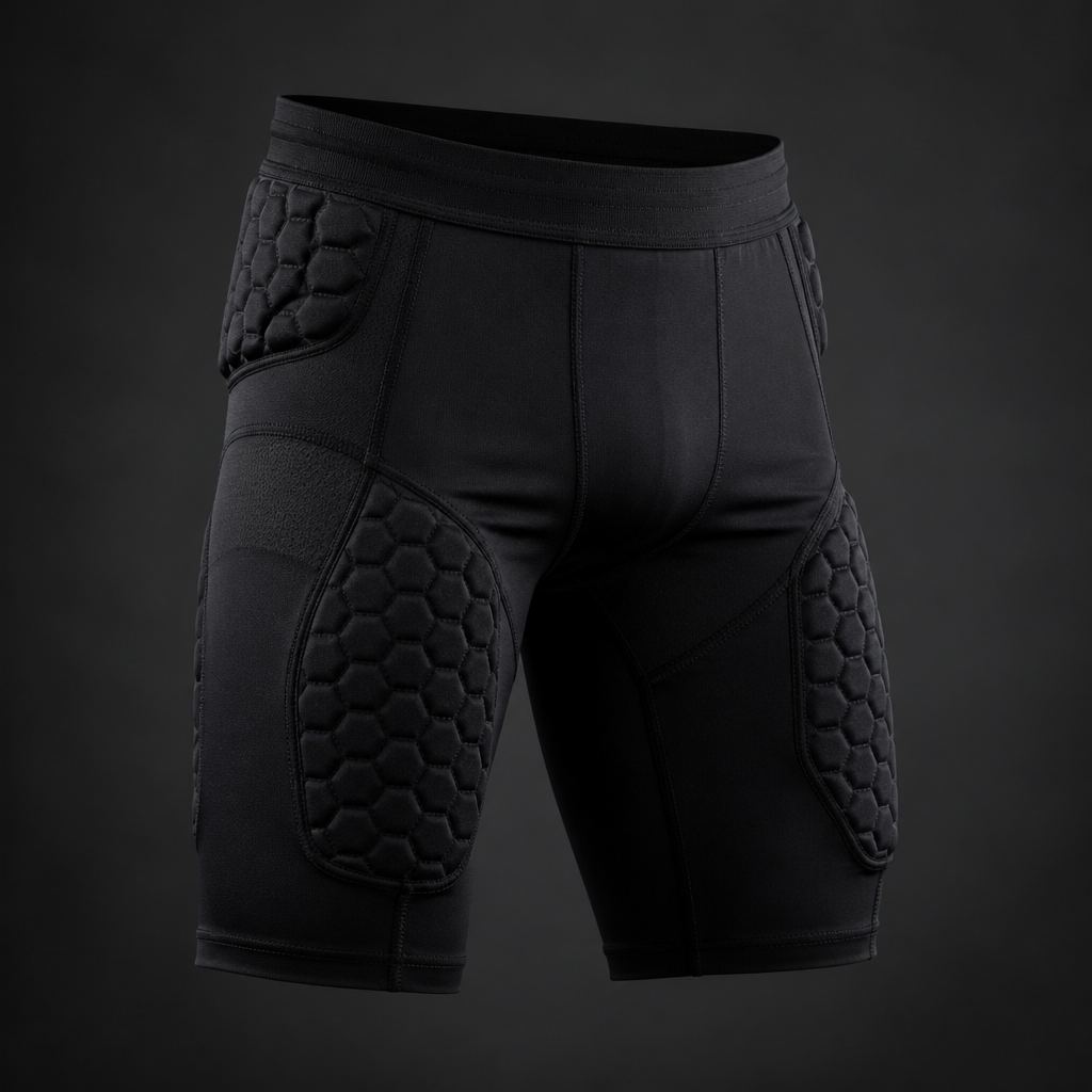 Goalkeeper Padded Shorts — manufactured by Nawab Industry
