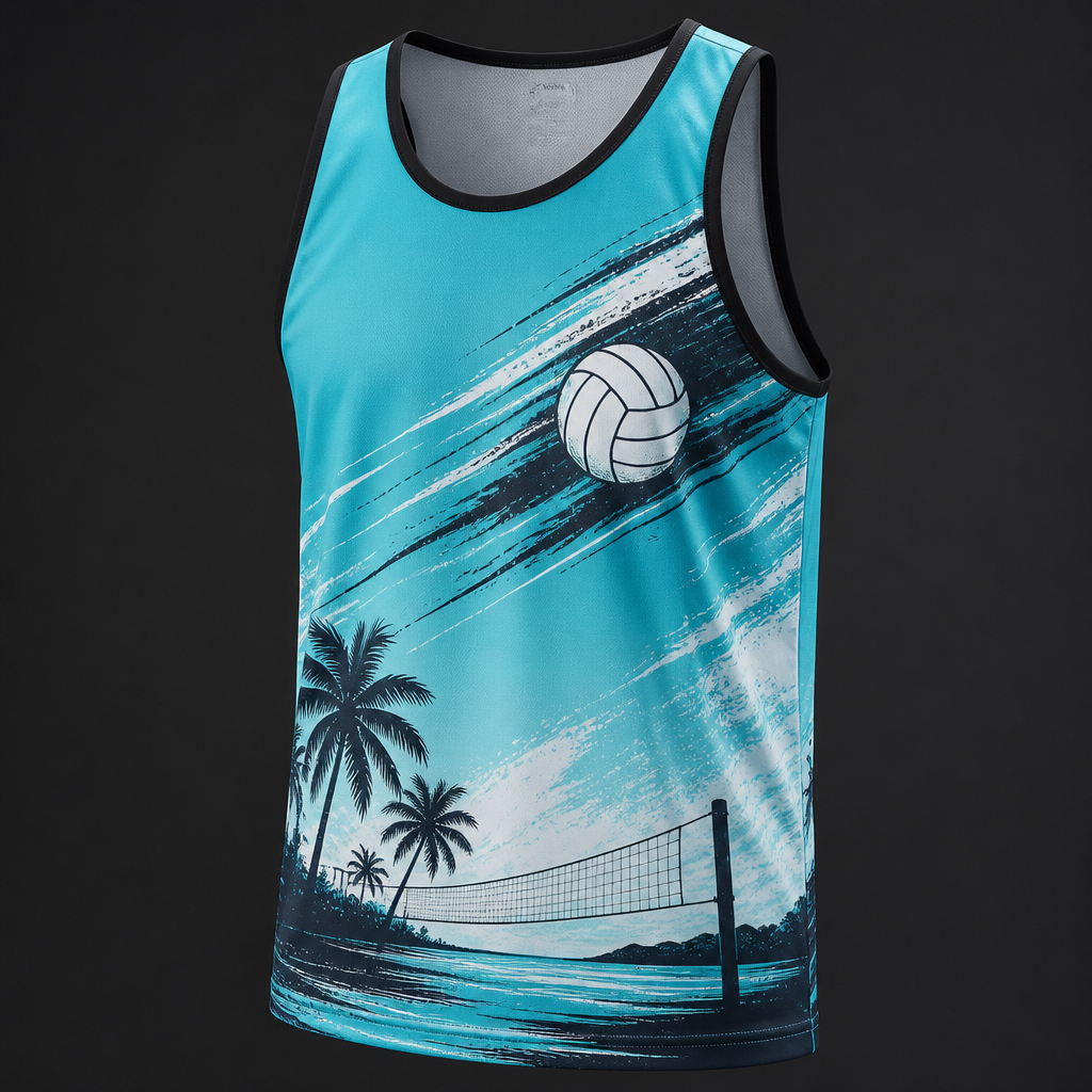 Men's Beach Tank — Volleyball Uniforms by Nawab Industry