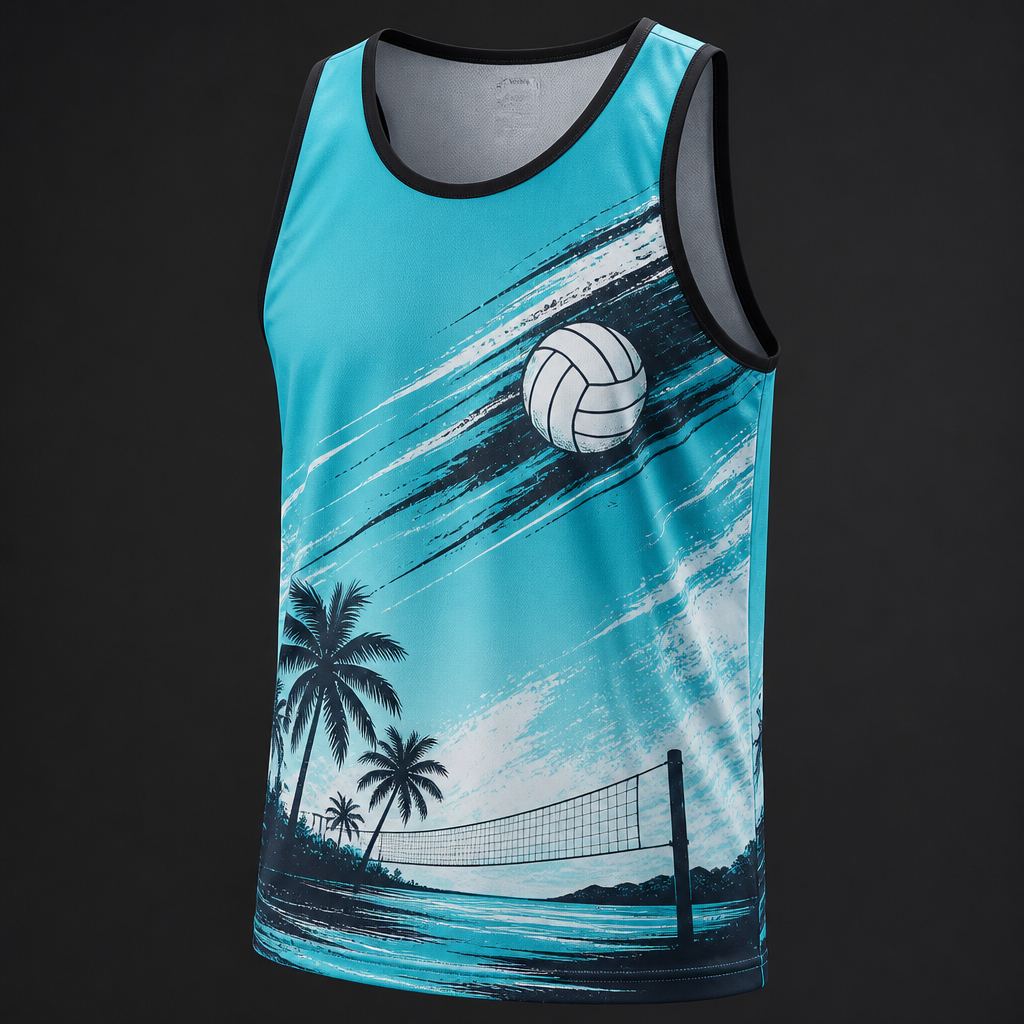 Men's Beach Tank — Volleyball Uniforms by Nawab Industry