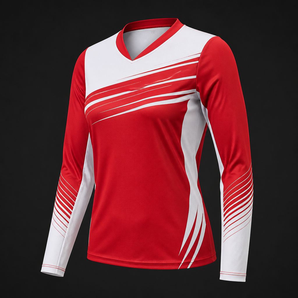 Long-Sleeve Jersey — Volleyball Uniforms by Nawab Industry